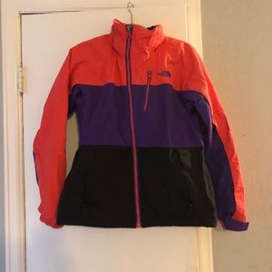 Women’s north face hyvent tricolor jacket